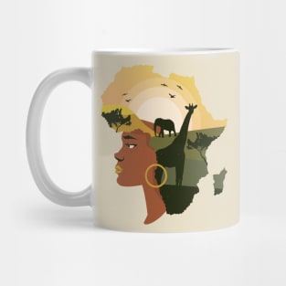 african women Mug